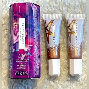 New! Fenty Beauty Baby Watts Mini Fluid Freestyle Highlighter Duo